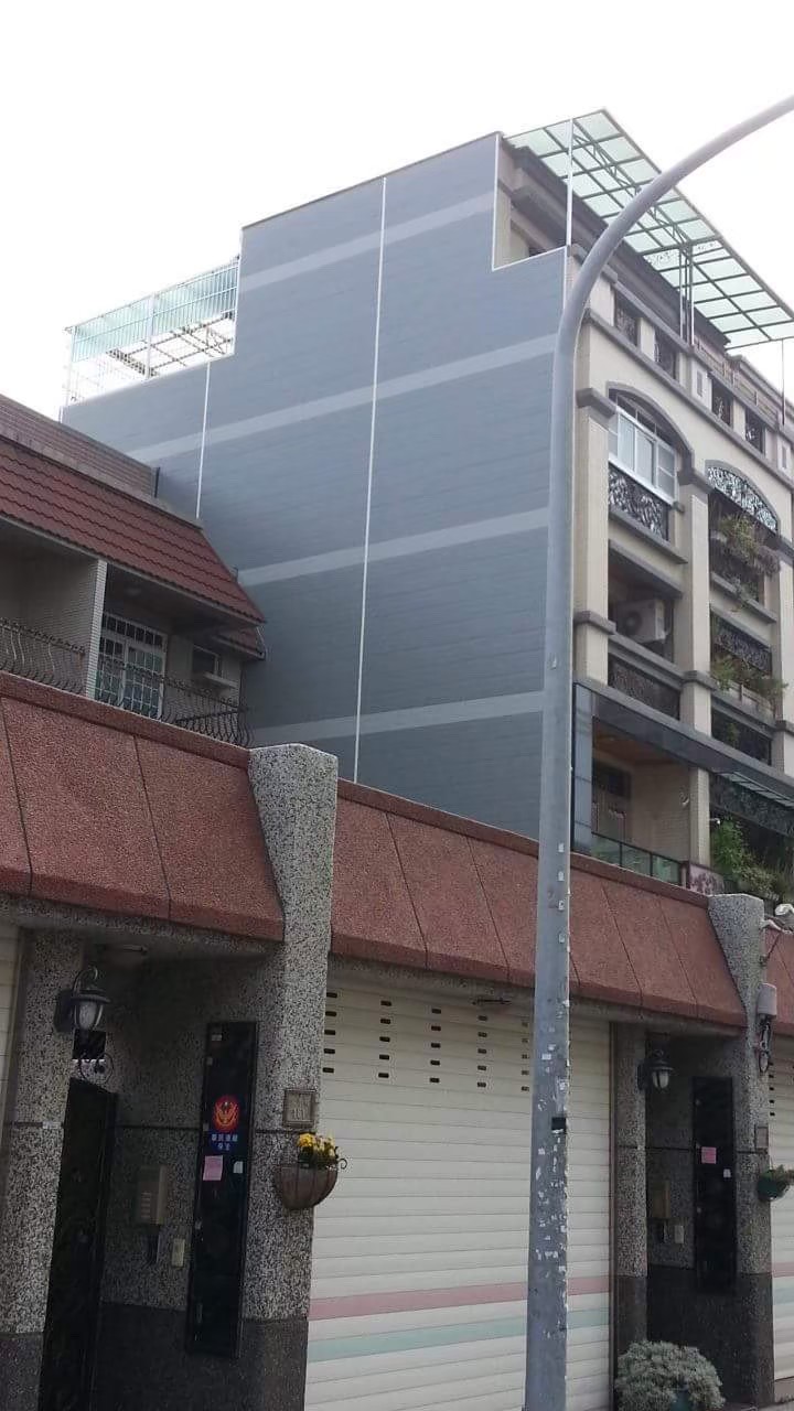 高雄苓雅區外牆鐵衣
