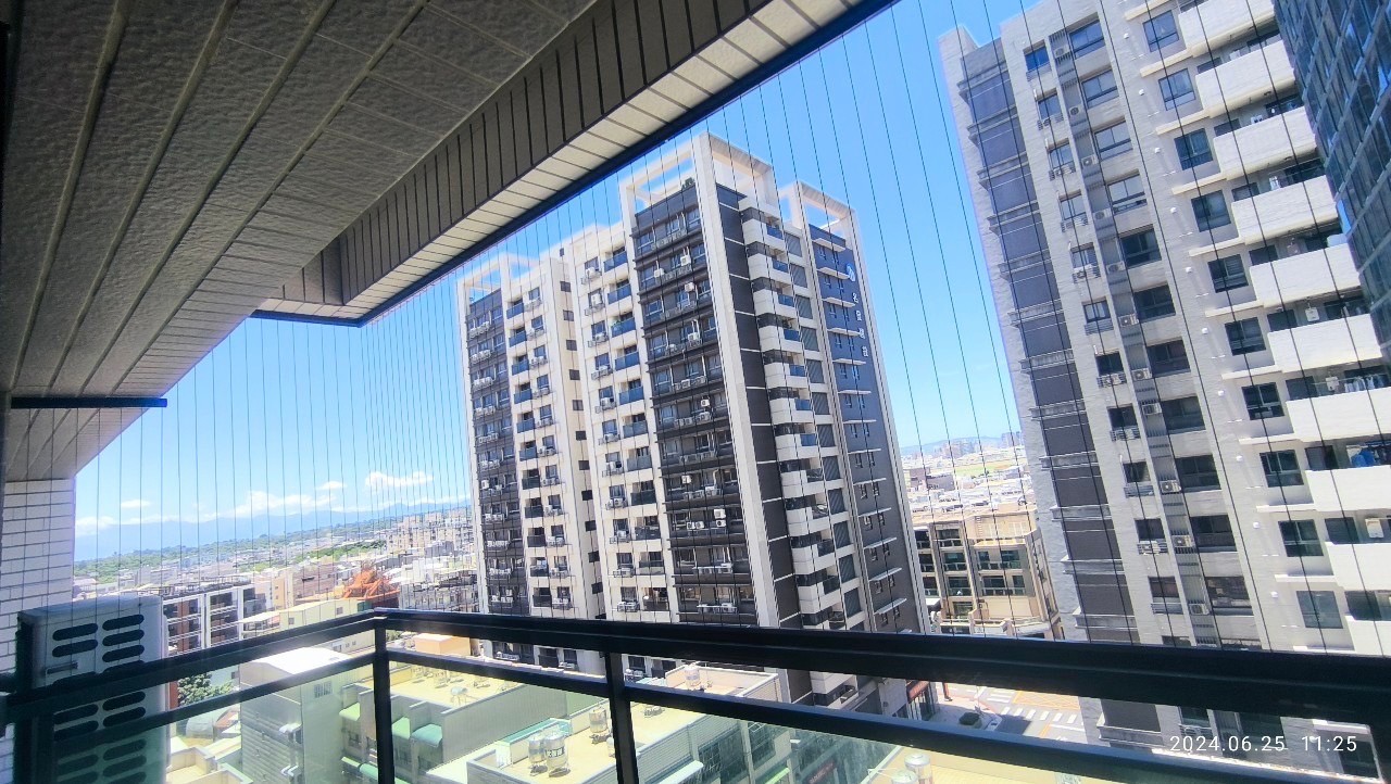 高雄前金區隱形防盜窗